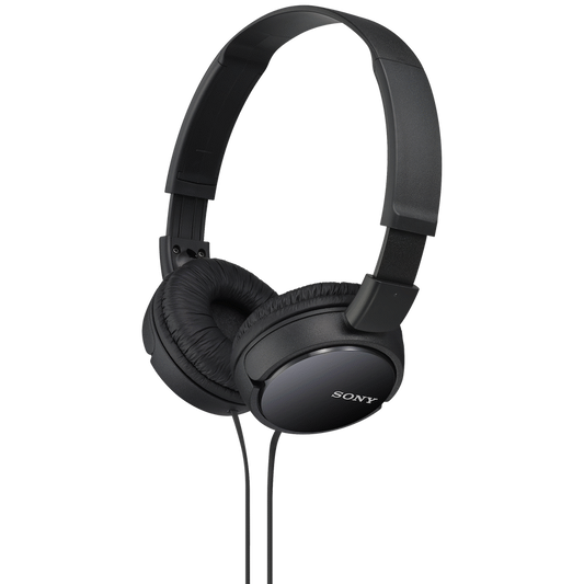 Sony MDR-ZX110 Foldable Headphones - Black